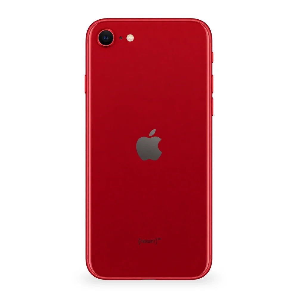 iPhone SE (3rd Gen) (PRODUCT)RED Trasera #color_product_red