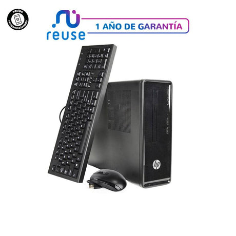 HP DESKTOP SLIMLINE 290-p0056 / i5-8400 / 8GB RAM / 1TB REACONDICIONADO - Reuse Chile