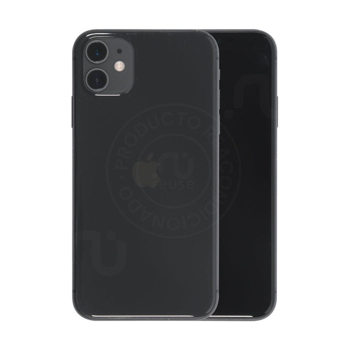 Apple iPhone 11 128GB Negro Reacondicionado Grado A 24 Meses de Garantía Reuse México