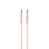 Cable de audio auxiliar Belkin Mixit de 1,2 m / Oro Rosa - Reuse Chile