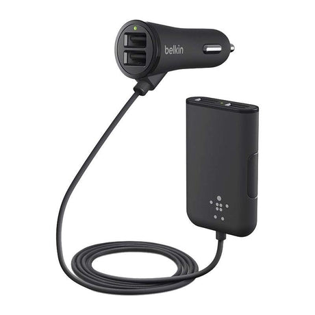 Cargador USB de auto de 4 puertos Belkin Road Rockstar - Reuse Chile
