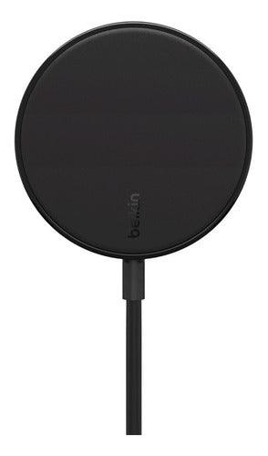 Cargardor Magnetimo con cable 7,5 w belkin negro - Reuse Chile