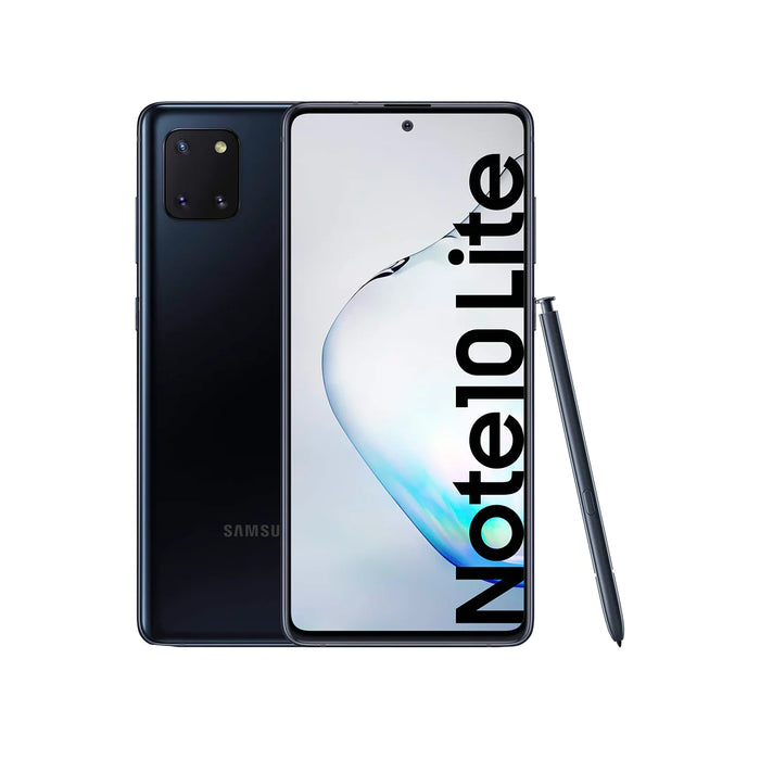 Samsung Galaxy Note 10 Lite 4G 128GB Negro Reacondicionado Grado A 24 meses de Garantía Reuse México