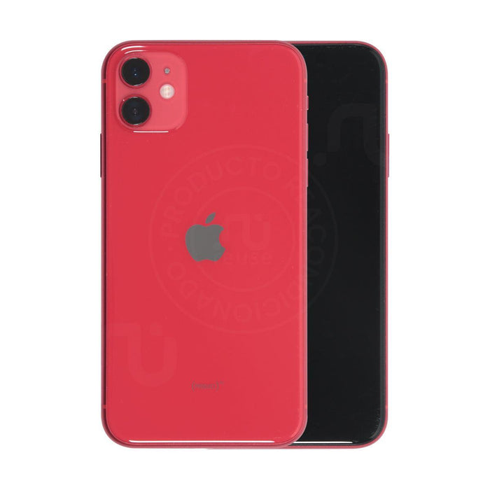 Apple iPhone 11 128GB Rojo Reacondicionado Grado A 24 Meses de Garantía Reuse México